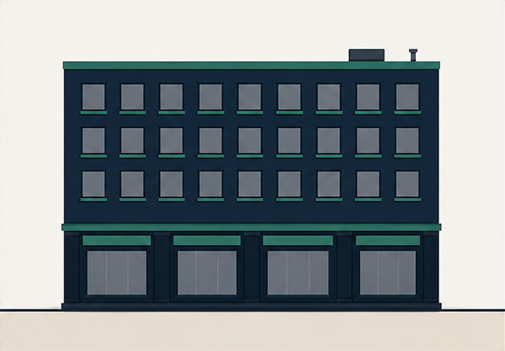 Mixed-use residential property